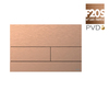 לחצן מרובע TECEsquare 9240848 נחושת מוברש F20S TECE טסה חמת