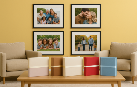 אלבומים ומסגרות איכותיים בפוטו נגבה 