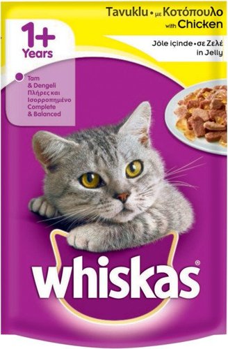 ויסקס פאוץ׳ בטעם עוף 85 גרם - Whiskas