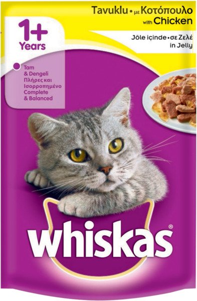 ויסקס פאוץ׳ בטעם עוף 85 גרם - Whiskas