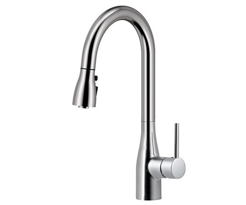 ברז מטבח PULL DOWN בסגנון מודרני - 3 מצבי זרימה. 304567 - כרום