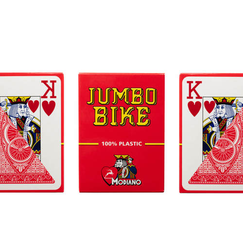 קלפי משחק מקצועיים JUMBO BIKE