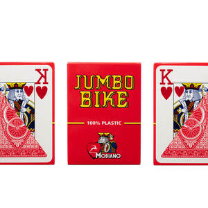 קלפי משחק מקצועיים JUMBO BIKE
