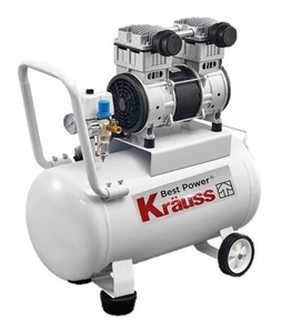 kr3010s מדחס שקט ללא שמן 4 כ"ס 24 ליטר