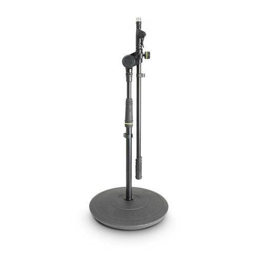 מעמד קצר למיקרופון עם תחתית עגולה דגם GRAVITY MS 2222 B