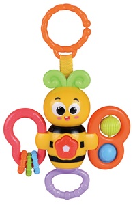 נשכן דבורה מנגן ומאיר עם טבעת תליה