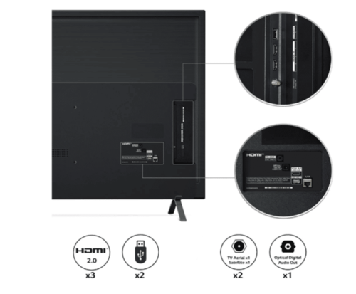 טלוויזיה חכמה LG OLED בגודל 55 אינץ’ 4K דגם OLED55A26LA