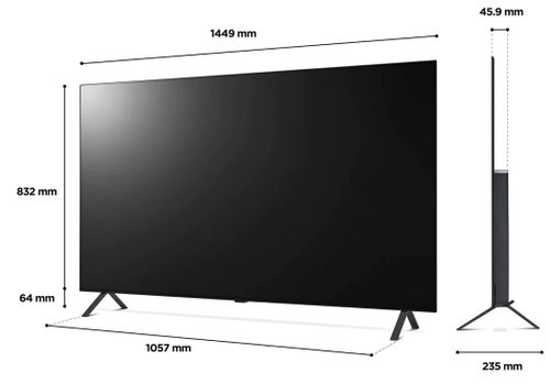 טלוויזיה “65 LG 4K UHD OLED65A26LA