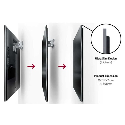 טלוויזיה חכמה 55″ LG OLED אל ג’י OLED55G26LA