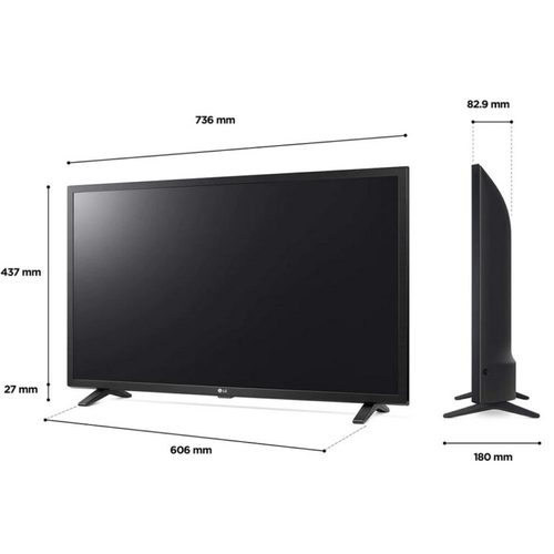 טלוויזיה חכמה 32″ LG אל ג’י 32LQ630B6LB