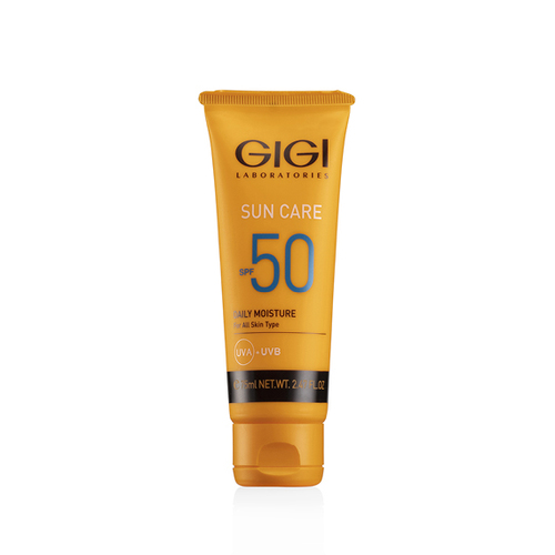 קרם לחות והגנה 50 SPF סדרת סאן קר GIGI SUN CARE ג'יג'י - 75 מ