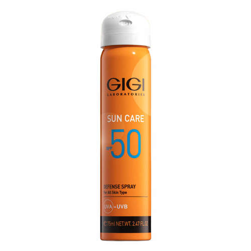 תרסיס לחות והגנה SPF50 לגוף ולפנים סדרת סאן קר GIGI SUN CARE ג'יג'י - 75 מ