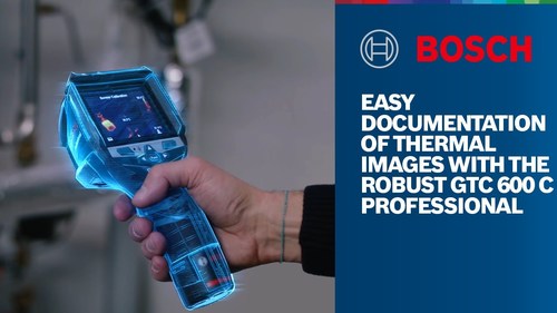 מצלמה תרמית BOSCH GTC 600C גוף בלבד