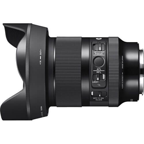 עדשת Sigma 20mm f/1.4 DG DN Art לסוני