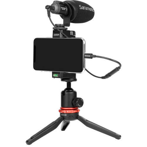 כבל אודיו לאייפון 3.5mm TRRS ל Saramonic Lightning