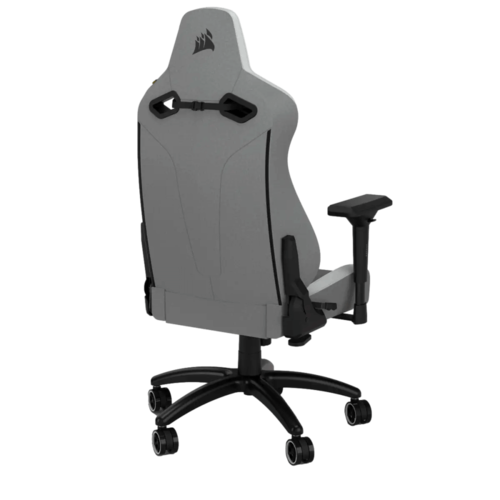כיסא גיימינג בד CORSAIR TC200 – Soft Fabric אפור לבן
