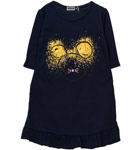 כותונת שרוול 3/4 נייבי/4Y-14Y