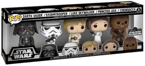POP Vinyl: Star Wars 5pk- Galactic Convention  *רק בMyst*