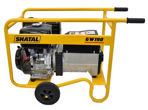 רתכת גנרטור 190A מנוע HONDA בנזין 14 כ"ס  GW190AC שטל