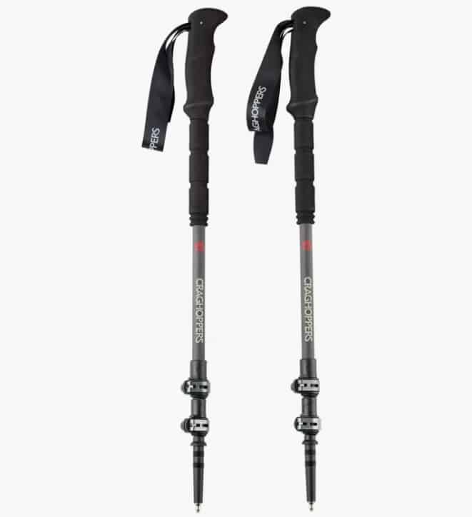 זוג מקלות הליכה קרבון Treklite Carbon Walking Poles CRAGHOPPERS