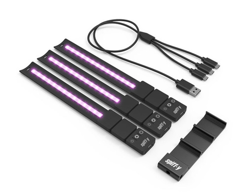 סט צמידי תאורה ליוצרי סרטים Kyu-6 RGB Led Light Filmmakers Kit
