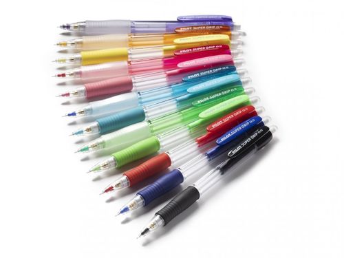 עפרון מכני 0.5 PILOT SUPER GRIP במגוון צבעים