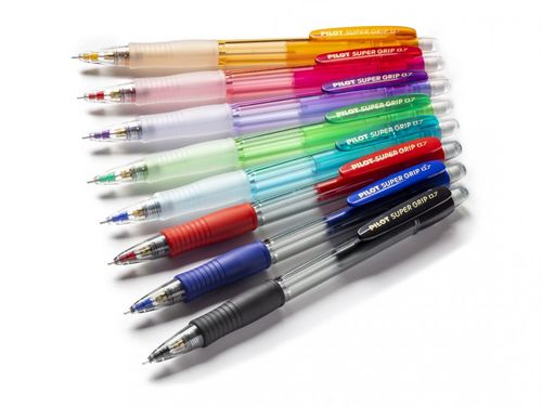 עפרון מכני 0.7 PILOT SUPER GRIP במגוון צבעים