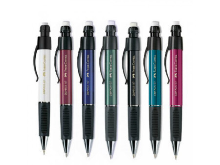 עפרון מכני 0.7 Grip Plus FABER CASTELL (מגוון צבעים)