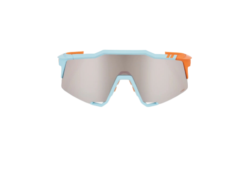 משקפי שמש לרכיבת אופניים כתום / תכלת 100% SPEEDCRAFT SL