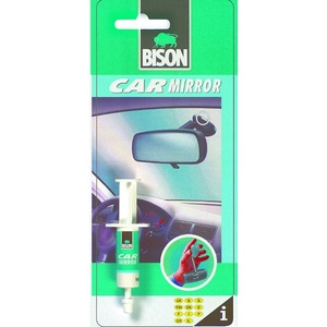 דבק למראת מכונית  BISON 2מ"ל