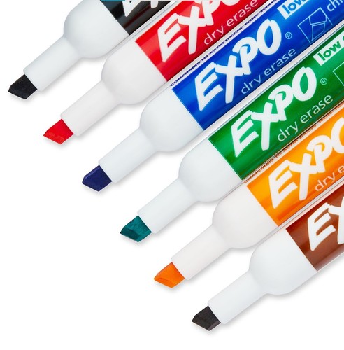 טוש ללוח מחיק EXPO ראש קטום במגוון צבעים
