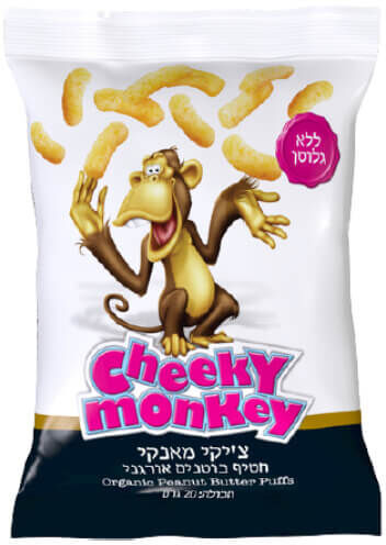 ציקי מאנקי (במבה) אורגני 20 גרם