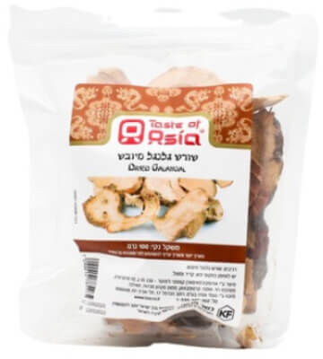 שורש גלנגל מיובש