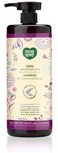 שמפו סגול לשיער צבוע ויבש מאוד 1 ליטר ecolove