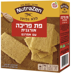 פת פריכה אורגנית עם אמרנט NutraZen