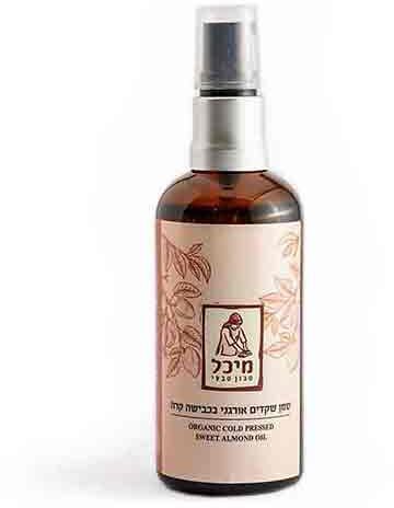 שמן שקדים אורגני בכבישה קרה 100 מ