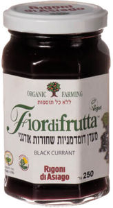 מעדן דומדמניות שחורות אורגני Fior di frutta