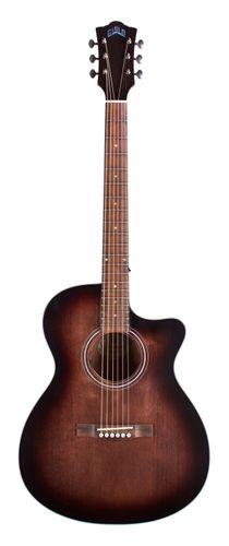 זוית נוספת Guild om-240ce antique charcoal burst