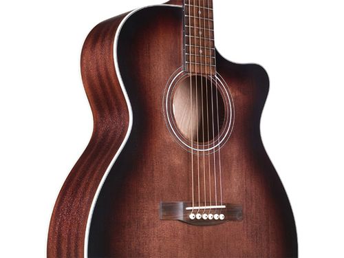 זוית נוספת Guild om-240ce antique charcoal burst