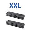 HP 106X זוג 2 יחידות טונר שחור תואם W1106X