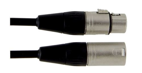 כבל XLR מקצועי 1.5 מטר MICROPHONE CABLE PRO מבית GEWA (Germany)