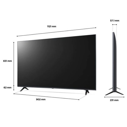 טלוויזיה חכמה 50 אינץ’ LG 4K דגם 50UQ80006LD