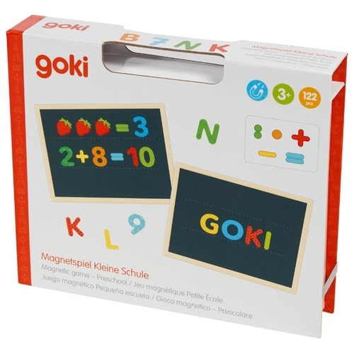 GOKI מגנט אותיות ומספרים  באנגלית 58420