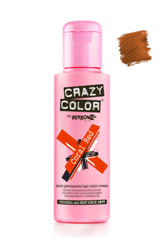 קרייזי קולור מספר 57 Coral Red