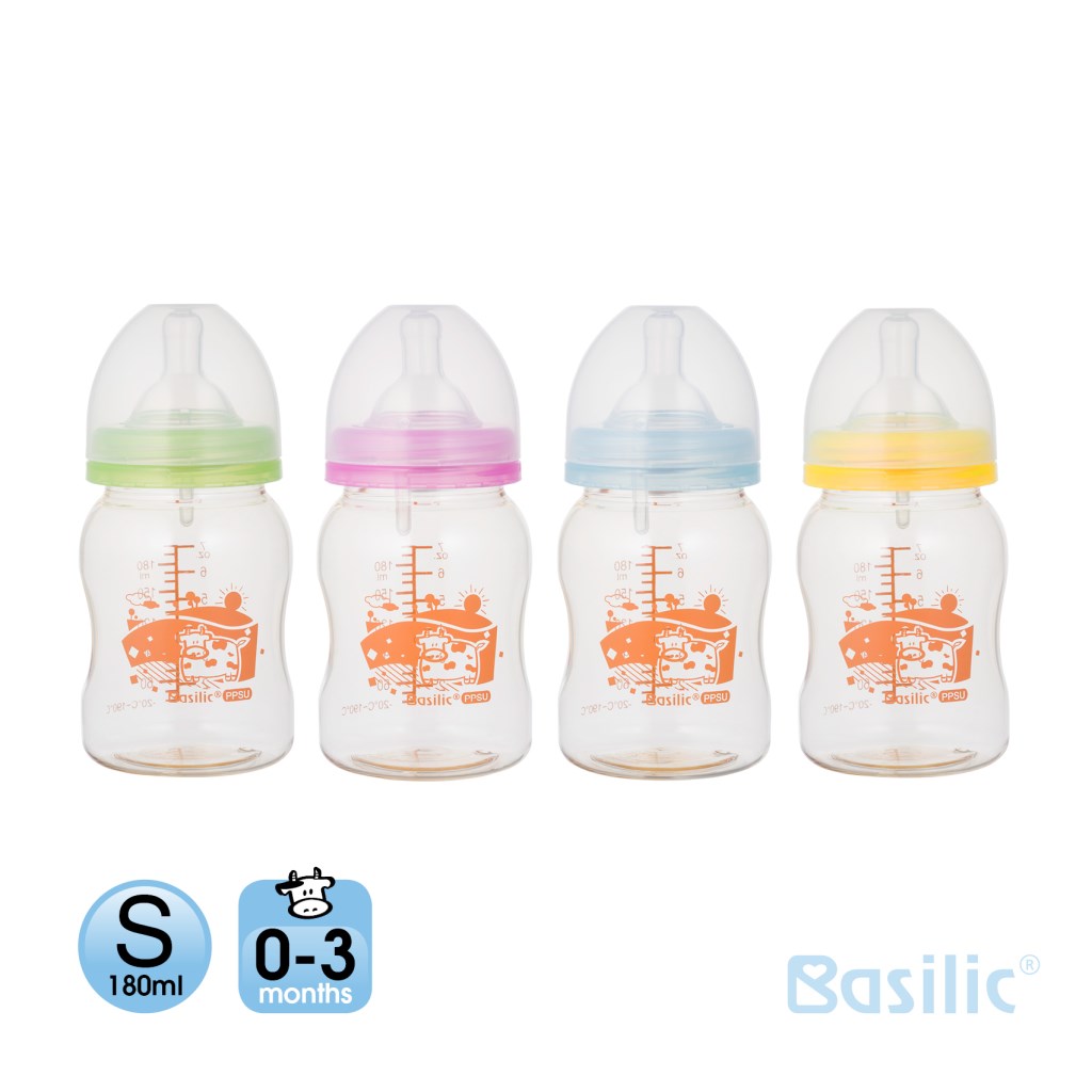 Basilic PPSU הזנת בקבוק -180 מ"ל