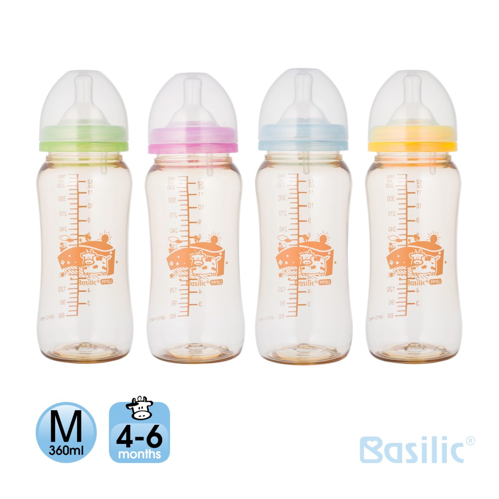 Basilic PPSU האכלת בקבוק -360 מ"ל