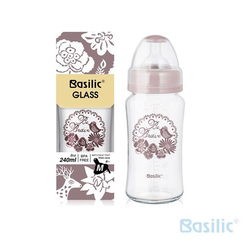 בקבוק האכלה Basilic- זכוכית
