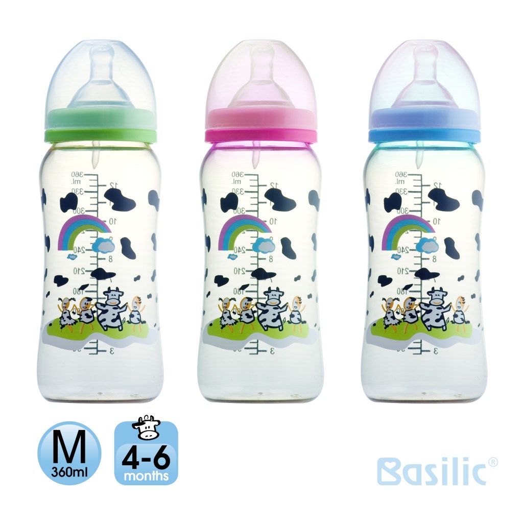 Basilic PES האכלת בקבוק 360 מ"ל