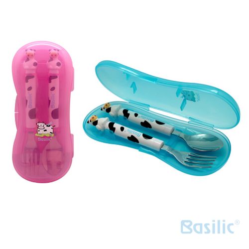 סט כפית Basilicומזלג