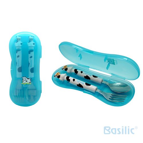 סט כפית Basilicומזלג